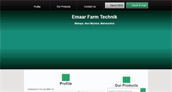Desktop Screenshot of emaarfarmtechnik.com